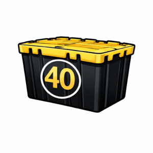40 Totes - 2 Week Rental